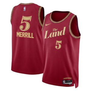 Regata NBA Cleveland Cavaliers City Edition Sam Merrill 5