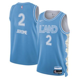 Regata NBA Cleveland Cavaliers City Edition Ty Jerome 2 - Azul