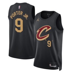 Regata NBA Cleveland Cavaliers Statement Edition Craig Porter Jr. 9 - Preta