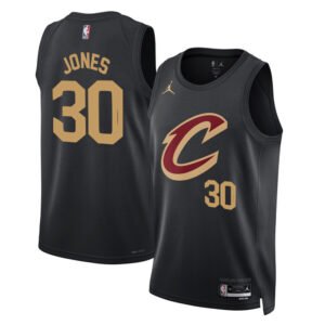 Regata NBA Cleveland Cavaliers Statement Edition Damian Jones 30 - Preta