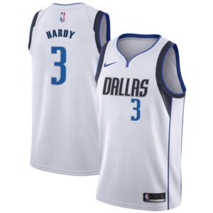 Regata NBA Dallas Mavericks Association Edition Jaden Hardy 3 - Branca