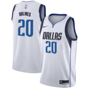 Regata NBA Dallas Mavericks Association Edition Richaun Holmes 20 - Branca