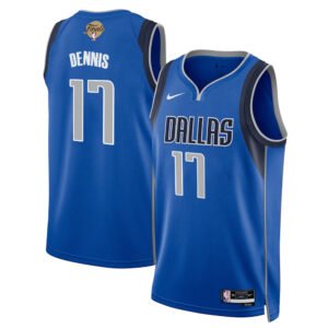 Regata NBA Dallas Mavericks Icon Edition Dexter Dennis 17 - Azul
