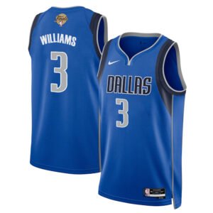Regata NBA Dallas Mavericks Icon Edition Grant Williams 3 - Azul