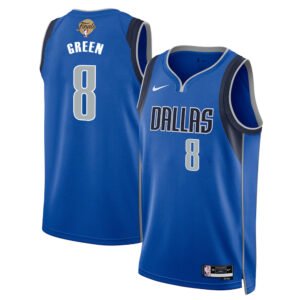 Regata NBA Dallas Mavericks Icon Edition Josh Green 8 - Azul