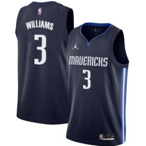 Regata NBA Dallas Mavericks Statement Edition Grant Williams 3 - Azul