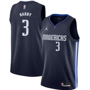 Regata NBA Dallas Mavericks Statement Edition Jaden Hardy 3 - Azul