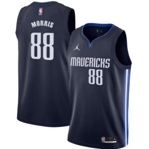 Regata NBA Dallas Mavericks Statement Edition Markieff Morris 88 - Azul