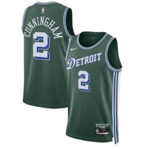 Regata NBA Detroit Pistons City Edition 2022/23 Cade Cunningham 2 - Verde