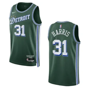 Regata NBA Detroit Pistons City Edition 2022/23 Joe Harris 31 - Verde