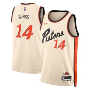 Regata NBA Detroit Pistons City Edition Alec Burks 14