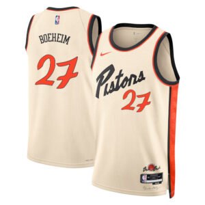 Regata NBA Detroit Pistons City Edition Buddy Boeheim 27