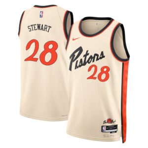 Regata NBA Detroit Pistons City Edition Isaiah Stewart 28