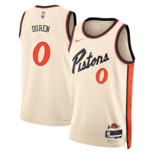 Regata NBA Detroit Pistons City Edition Jalen Duren 0
