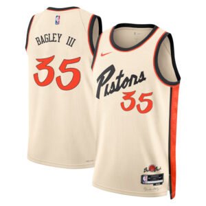 Regata NBA Detroit Pistons City Edition Marvin Bagley III 35