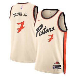 Regata NBA Detroit Pistons City Edition Troy Brown Jr. 7
