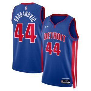 Regata NBA Detroit Pistons Icon Edition Bojan Bogdanovic 44 - Azul