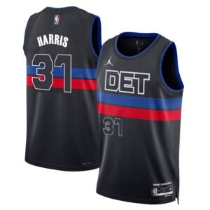 Regata NBA Detroit Pistons Statement Edition Joe Harris 31 - Preta
