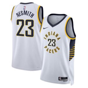 Regata NBA Indiana Pacers Association Edition Aaron Nesmith 23 - Branca