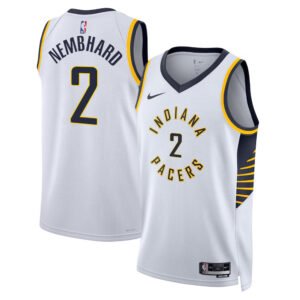 Regata NBA Indiana Pacers Association Edition Andrew Nembhard 2 - Branca
