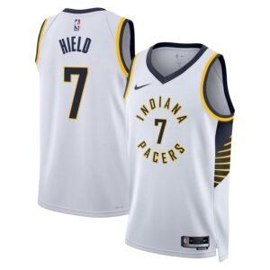 Regata NBA Indiana Pacers Association Edition Buddy Hield 7 - Branca
