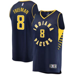 Regata NBA Indiana Pacers Icon Edition Enrique Freeman 8 - Azul