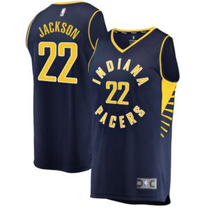 Regata NBA Indiana Pacers Icon Edition Isaiah Jackson 22 - Azul