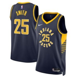 Regata NBA Indiana Pacers Icon Edition Jalen Smith 25 - Azul
