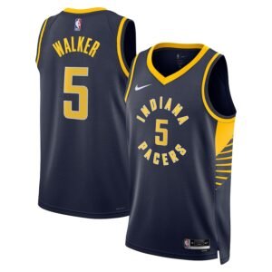 Regata NBA Indiana Pacers Icon Edition Jarace Walker 5 - Azul