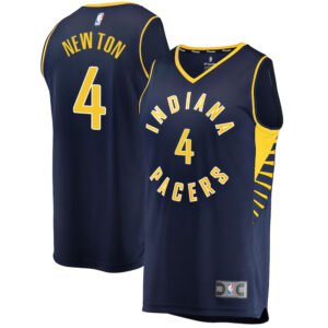Regata NBA Indiana Pacers Icon Edition Tristen Newton 4 - Azul