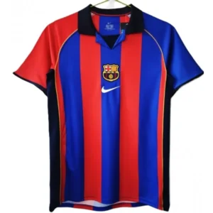 Camisa Barcelona Home 2001/2002 – Versão Torcedor Retro