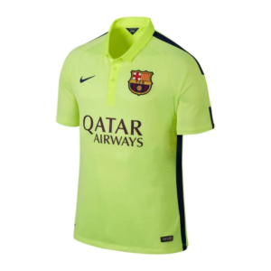 Camisa II do Barcelona Away (Verde) 2014/2015 – Versão Torcedor Retro