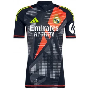 Camisa II do Real Madrid (Goleiro) Away (Preta) 2024/2025 – Versão Torcedor