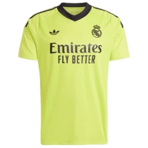 Camisa III do Real Madrid (Goleiro) Third - Amarela 2024/2025 – Versão Torcedor