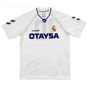Camisa Real Madrid 1990/1991 Branca - Retro