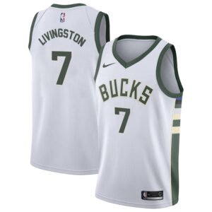 Regata NBA New York Knicks Association Edition Chris Livingston 7 - Branca