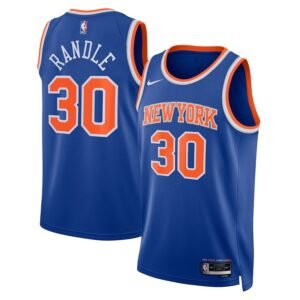 Regata NBA New York Knicks Icon Edition Julius Randle 30 - Azul