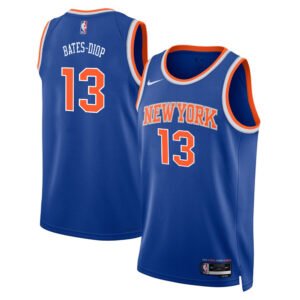 Regata NBA New York Knicks Icon Edition Keita Bates-Diop 13 - Azul
