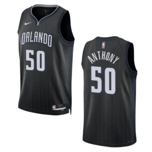 Regata NBA Orlando Magic City Edition 2022/23 Cole Anthony 50 - Preta