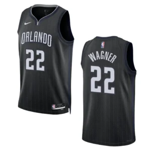 Regata NBA Orlando Magic City Edition 2022/23 Franz Wagner 22 - Preta