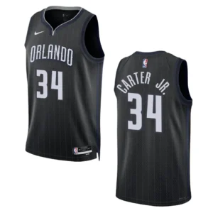 Regata NBA Orlando Magic City Edition 2022/23 Wendell Carter Jr 34 - Preta