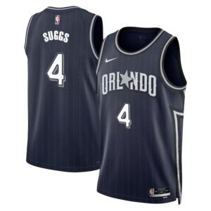 Regata NBA Orlando Magic City Edition Jalen Suggs 4 - Azul