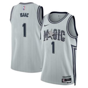 Regata NBA Orlando Magic City Edition Jonathan Isaac 1 - Cinza