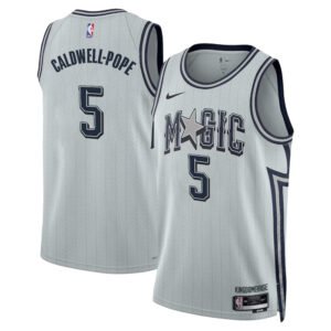 Regata NBA Orlando Magic City Edition Kentavious Caldwell-Pope 5 - Cinza