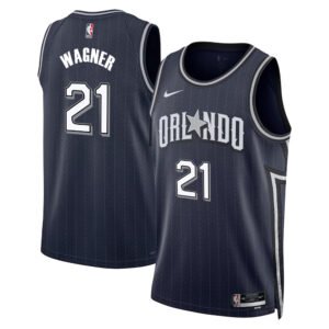 Regata NBA Orlando Magic City Edition Moritz Wagner 21 - Azul