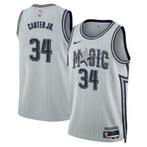 Regata NBA Orlando Magic City Edition Wendell Carter Jr. 34 - Cinza