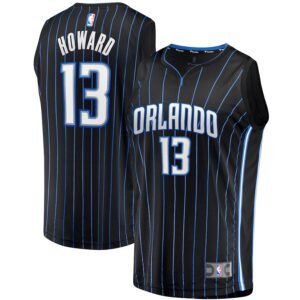 Regata NBA Orlando Magic Icon Edition Jett Howard 13 - Preta/Azul