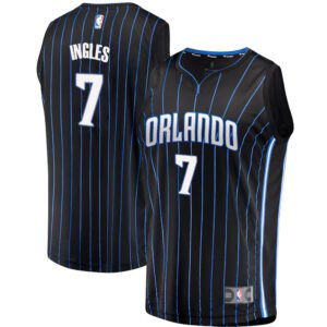 Regata NBA Orlando Magic Icon Edition Joe Ingles 7 - Preta/Azul