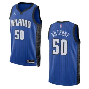 Regata NBA Orlando Magic Statement Edition 2022/23 Cole Anthony 50 - Azul