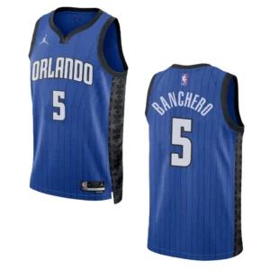 Regata NBA Orlando Magic Statement Edition 2022/23 Paolo Banchero 5 - Azul